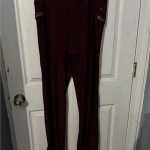 Women's Burgundy Pants